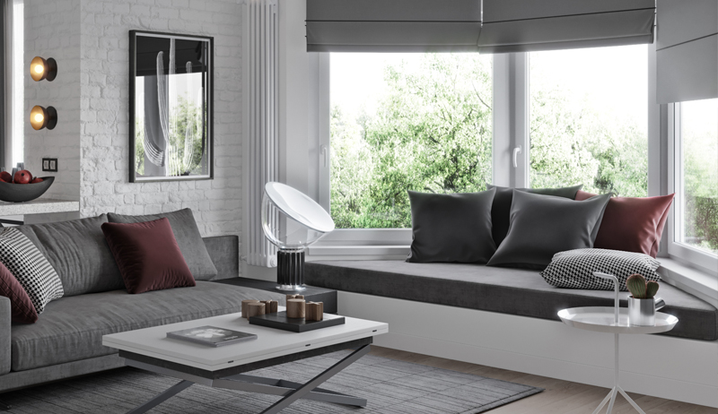 Inward-opening and tilting windows: practical doors and windows with both ventilation and safety